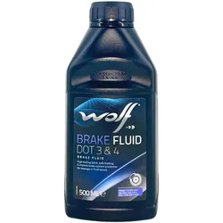 Wolf Brake Fluid DOT 3 & 4 5 l