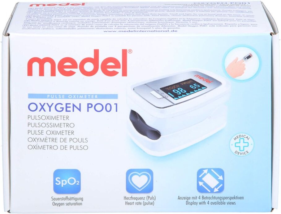 Medel Oxygen Po01 Pulsoximeter 1stk