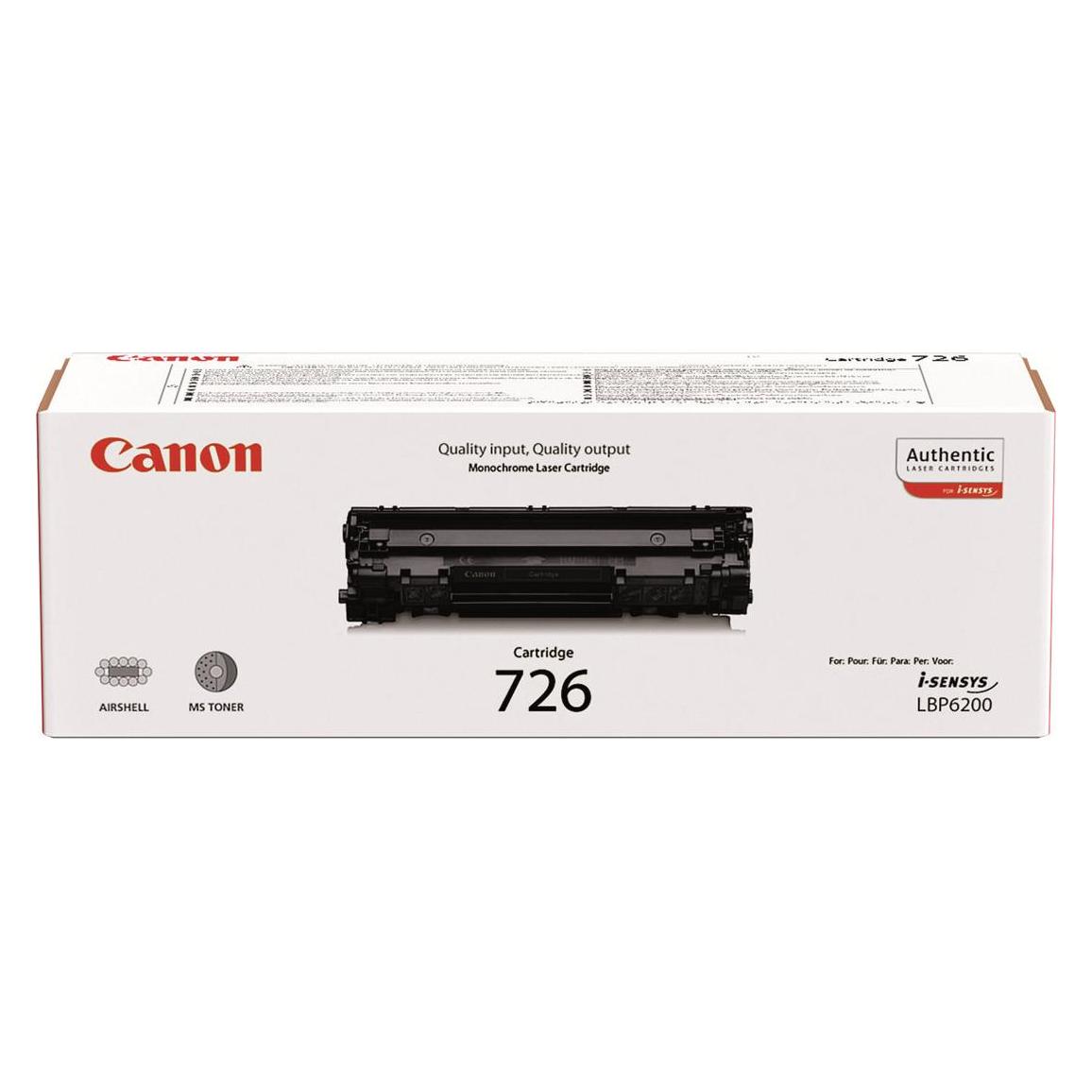 Canon 726 (BK) (3483B002)