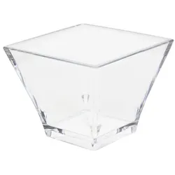 MONOUSO - Plastikschüssel Durable SAN "Pagoda" Transparent 88ml (96 Stück)