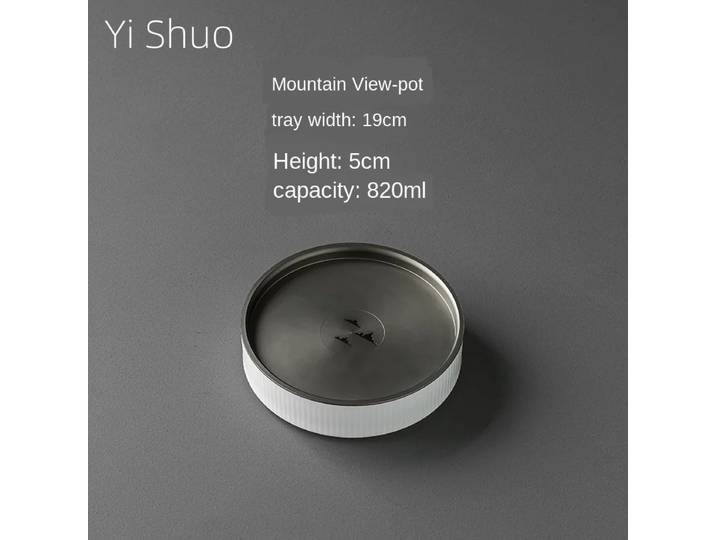 Jianshui – plateau à thé en céramique, petit plateau à thé, accessoires pour service à thé Kung Fu