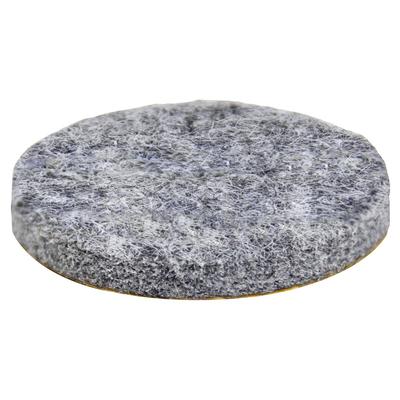 WAGNER Filz Pads 4tlg. - Ø 45 x 6 mm, selbstklebend, grau, als Filzgleiter, Schutzpads oder zum Basteln - 15124599