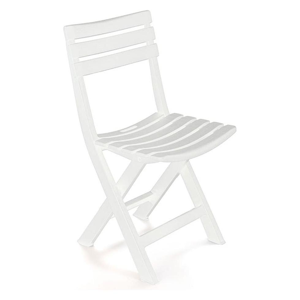 IPAE Progarden Birki folding chair, white, 44 x 41 x 78 cm (45285257)