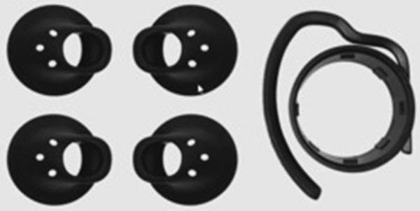 Jabra 14121-41 earGeals und Ohrbügel für Engage schwarz
