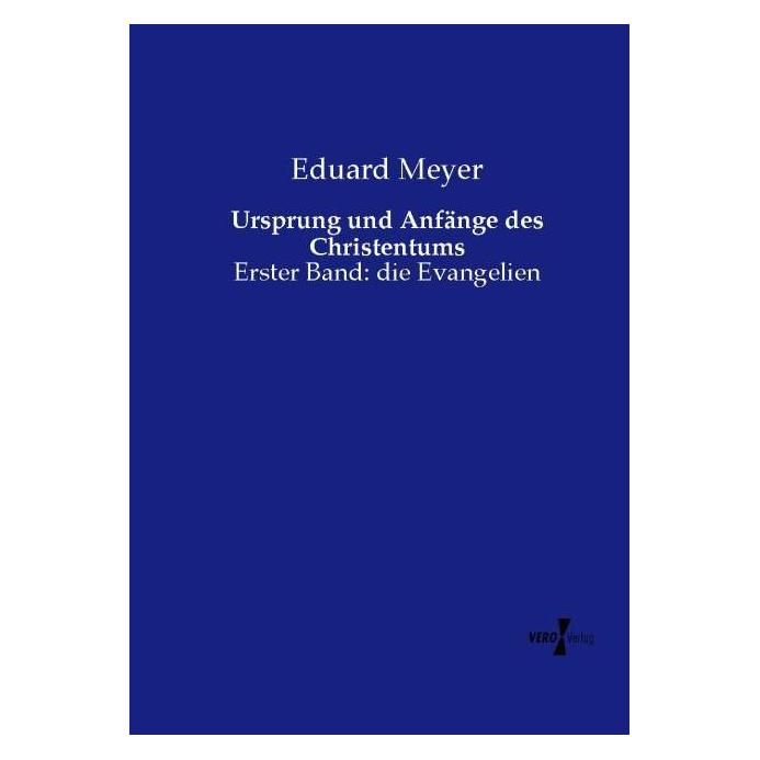 Hansebooks Ursprung und Anfänge des Christentums (Deutsch, Softcover, Eduard Meyer) (7824584)