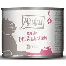 MjAMjAM DUO von zarter Ente & saftigem Hühnchen an Möhrchen 6x200 g