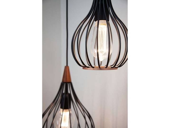 Drops Pendelleuchte Small Black - Halo Design - Wohnzimmer - Metall