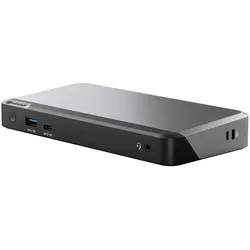 Alogic PRIME DX2 Universal Dock w. Du (USB-C), Dockingstation + USB Hub, Schwarz