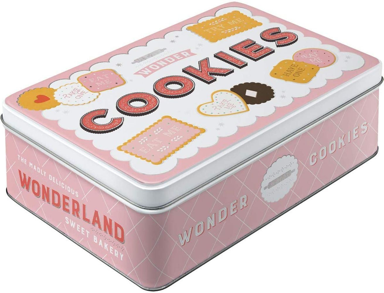 Nostalgic Art Retro voorraadbus Wonder Cookies design, 2,5 liter