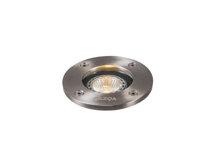 Spot encastré moderne en acier inoxydable - Basic Round
