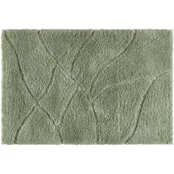 Badematte Leave Hellgrün ca. 60x90cm