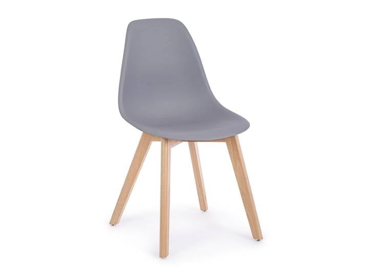 Set 4 chaises hêtre grises