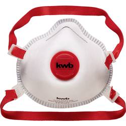 kwb 373410 Feinstaubmaske mit Ventil 2 St.