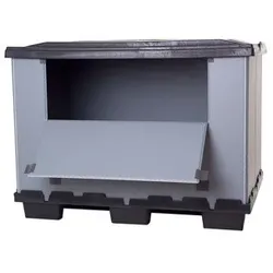 Faltbox mit 9 Füßen mit LK800 x 1200 x 885mm