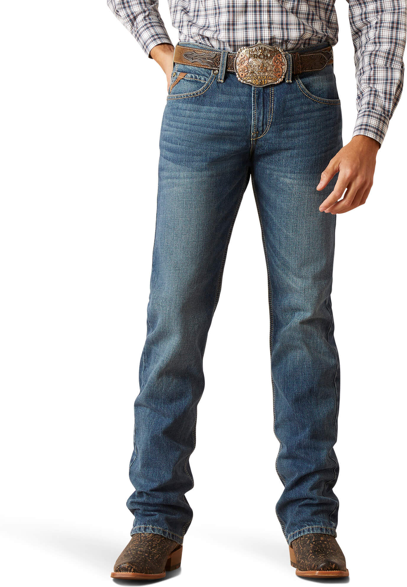 Men's M7 Slim Ezra Straight Jeans in Brighton, Size: 36 X by Ariat