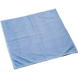 Microfaser Glastuch FILSAIN ® blau 33x33 cm streifenfrei reinigen, mit extremer Polierwirkung