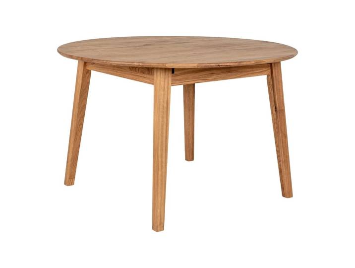 Table ronde extensible en bois d118