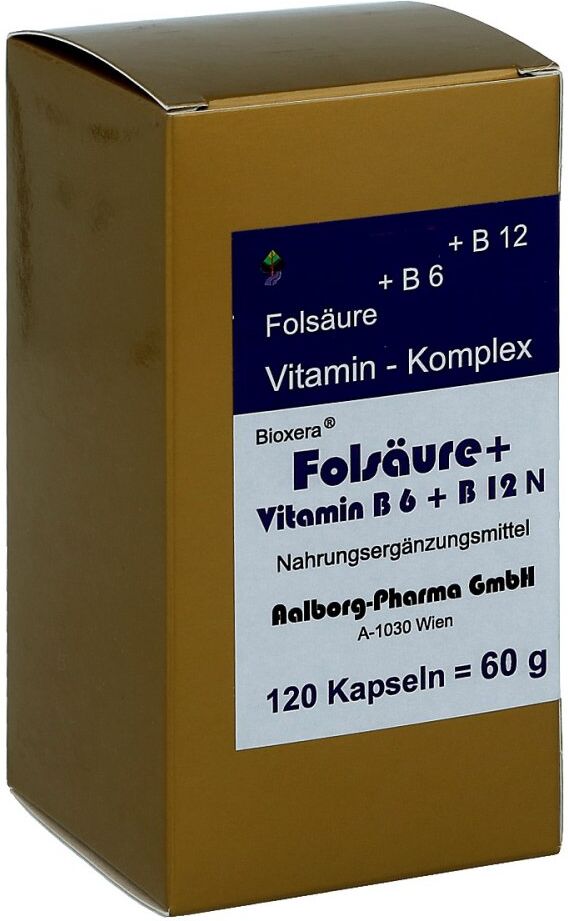 FBK-Pharma Folsäure+vitamin B6+b12 Komplex N Kapseln 120stk