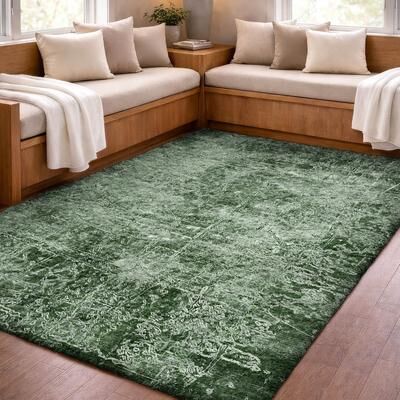 Addison Rugs Premium Washable Super Soft Ombre Highland Dream Shag Rug