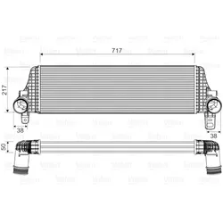 Ladeluftkühler VALEO 818659 für VW Transporter T5 Multivan