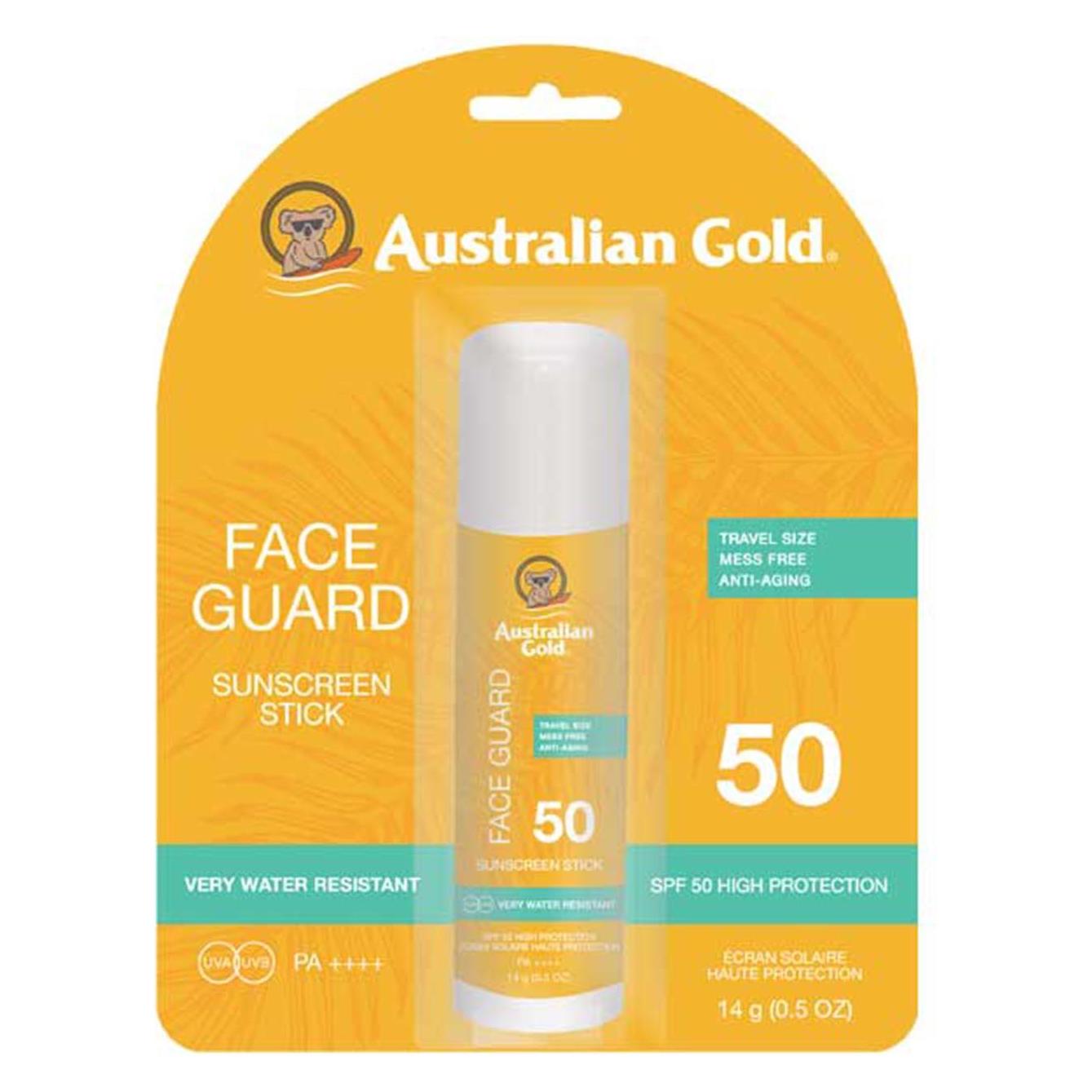 Australian Gold Face Guard Stick (SPF 50, 14 ml) (A75243)