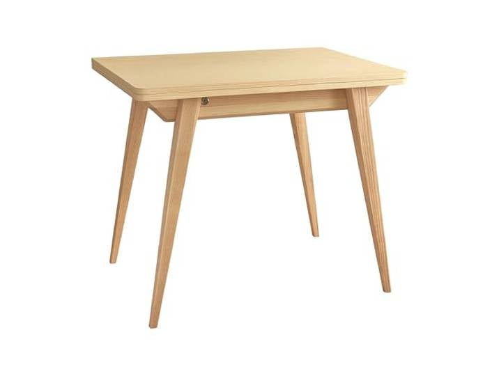 RAGABA Envelope Ausziehbarer Esstisch Ausklappbar B90/130 x H76 x T65 cm Eschenholz