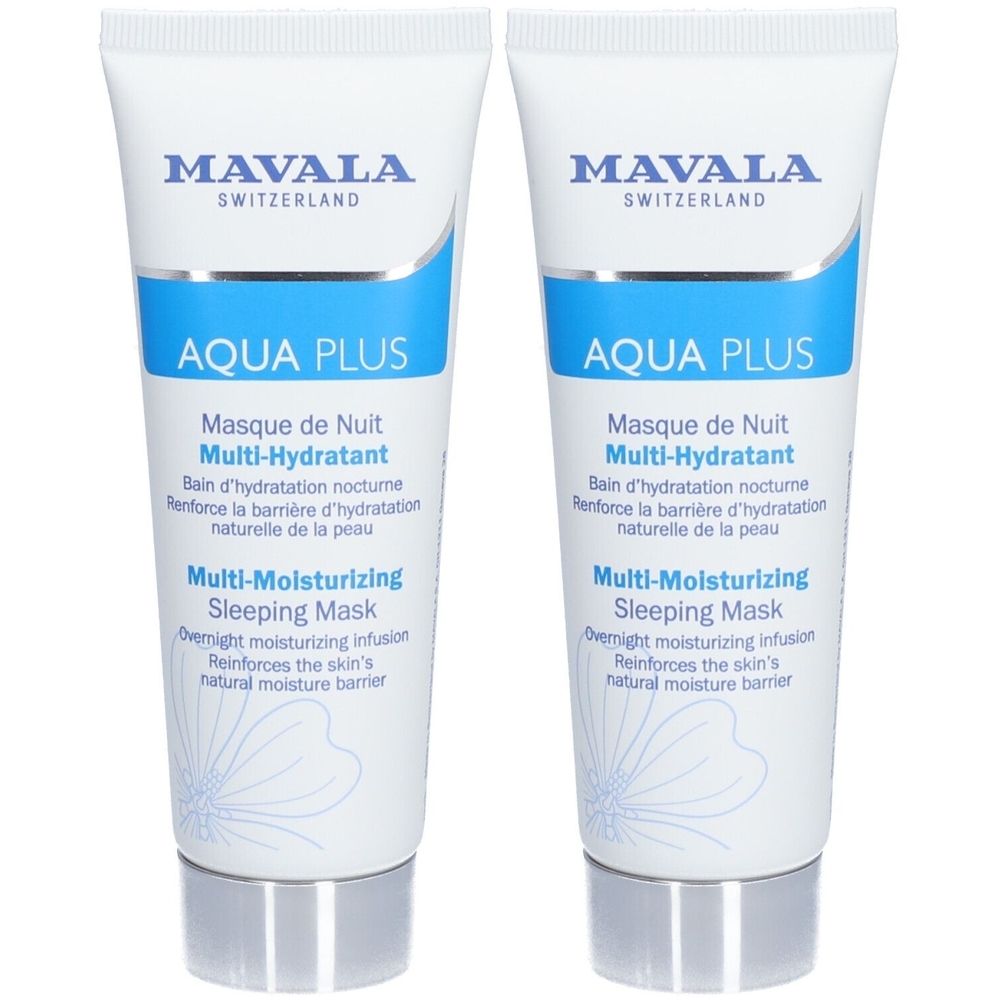 Mavala Aqua+ Masq Multi Hyd75Ml x2 2x75 ml Gesichtsmaske