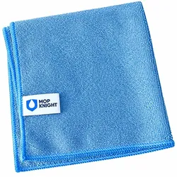 Microfasertuch MopKnight Professional 40 x 40 cm blau sehr leistungsstark, extrem saugfähig, waschbar bis 90 °C
