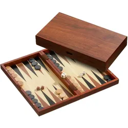 Philos Backgammon Andros Magnetverschluss (Deutsch, Englisch, Französisch, Italienisch, 2 Spieler)