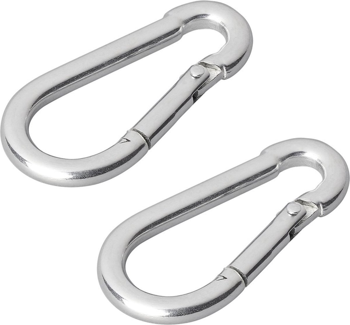 ProPlus Karabijnhaak Metaal 6x60mm - 2 stuks