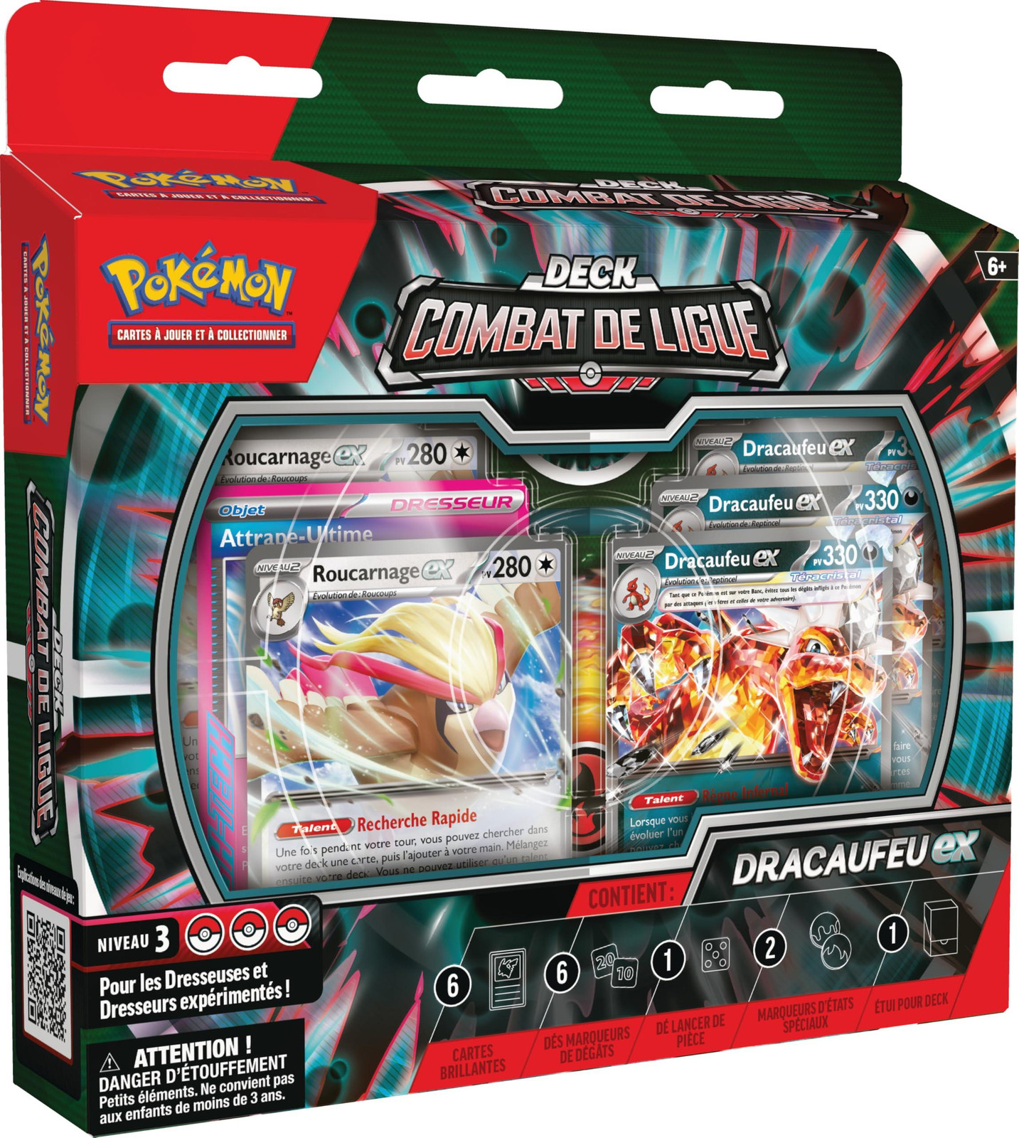 Pokémon TCG Battle Deck Glurak - 60 kaarten