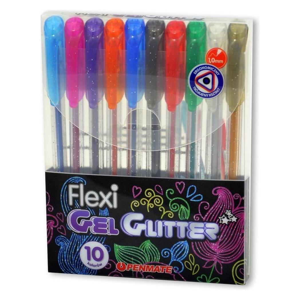 Penmate Flexi Abra Gel Gelstift 10 Farben Glitzer (10x) (41933094)