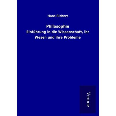 Philosophie, Taschenbuch von Hans Richert, BoD - Books on Demand