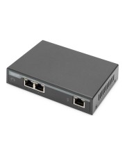 DIGITUS Extender 2-Port Gigabit 4PoE 802.3at 60W Switch 1 Gbps (DN-95127-1)