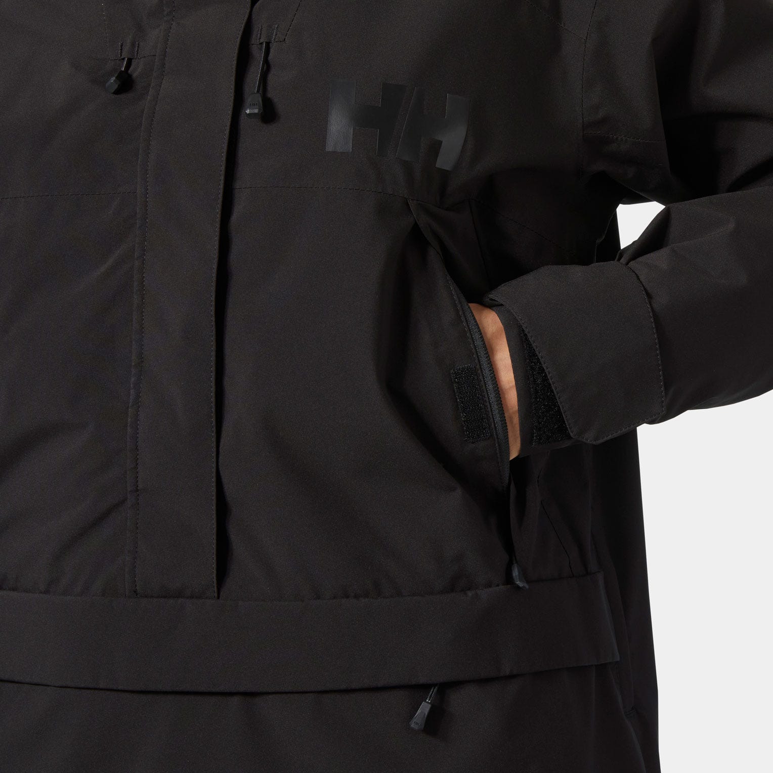 Helly Hansen Women's Powchaser Anorak - Black/Ebony - M