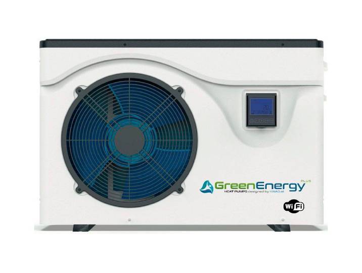 Pool-Wärmepumpe KWAD Green Energy Plus 10 , weiß, B:38cm H:62cm L:91cm, Kunststoff, Wärmepumpen, Pool-Wärmepumpe