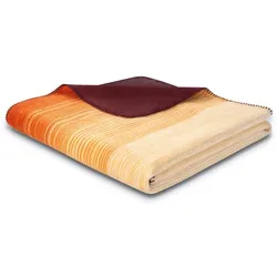 Biederlack Kuscheldecke Woodland 150 x 200 cm Mischgewebe Bunt