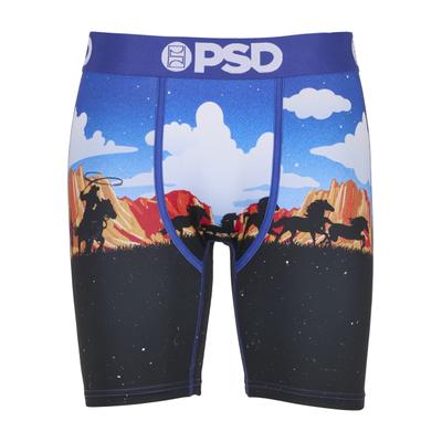 Boxershorts PSD "PSD ACE HIGH", Herren, Gr. XL, 1 Stk., bunt (multicolor), 88% Polyester, 12% Elasthan, Unterhosen