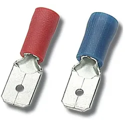 100Stk Flachstecker Kabelschutz männlich verschiedene Größe 8799 WKI2,5/6,3/0,8
