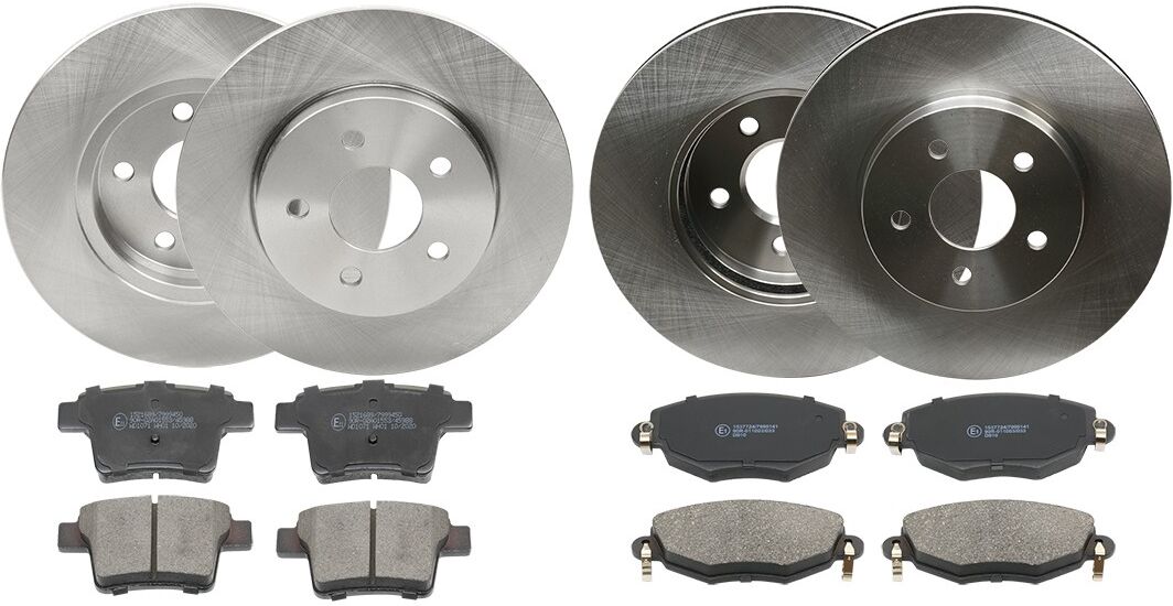 RIDEX 3405B0349 Bremsscheiben und -beläge