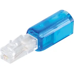 SHVP BS71216-B - Twist-Stop, schmale Ausführung, blau-transparent