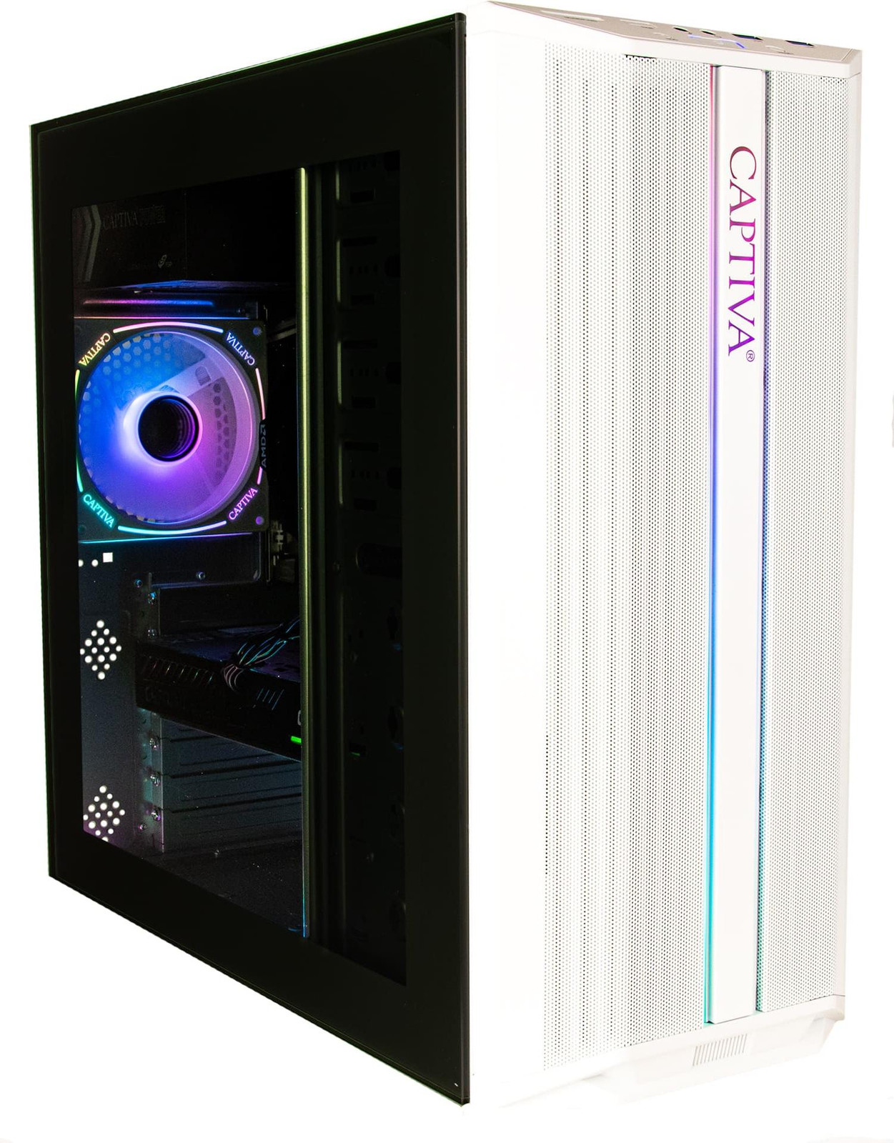 Captiva CAPTIVA 100643 Desktop PC met AMD Ryzen 7 5700X, 16 GB DDR4-SDRAM en 4,25 TB opslagcapaciteit