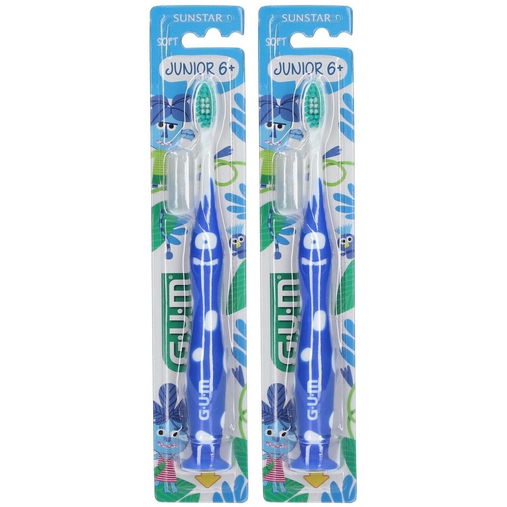 GUM Junior Zahnbürste 6-9 Jahre 2x 2x1 St