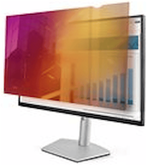 StarTech 24-inch 16:10 Gold Monitor Privacy Screen, Reversible