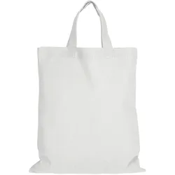 Midi – Baumwolltasche, weiß