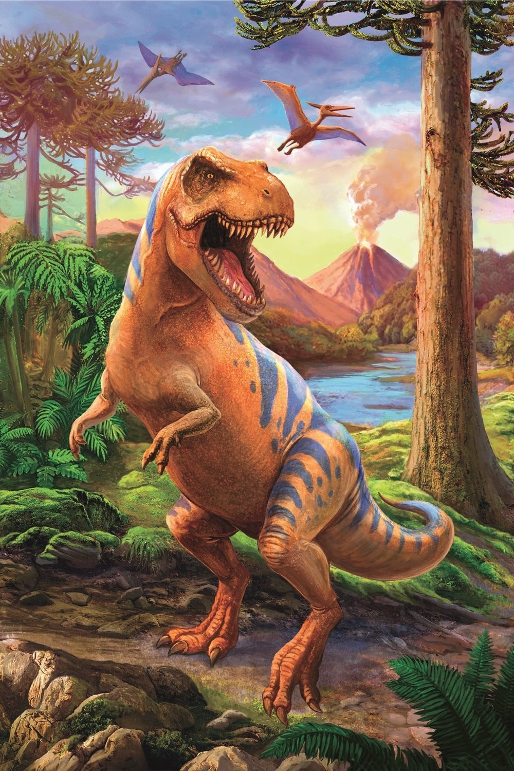 TREFL Puzzel Geweldige dinosaurussen Tyrannosaurus Rex 54 stukjes