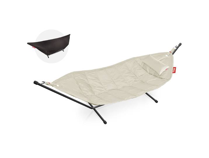 FATBOY hamac HEADDEMOCK DELUXE avec couverture (Cream - polyester)