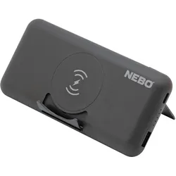 Nebo Powerbank 10.000mAh USB A+C (10000 mAh), Powerbank, Mehrfarbig