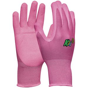 Gebol Arbeitshandschuhe Kids, 709704, Nitril-Beschichtung, pink, 5 - 8 Jahre