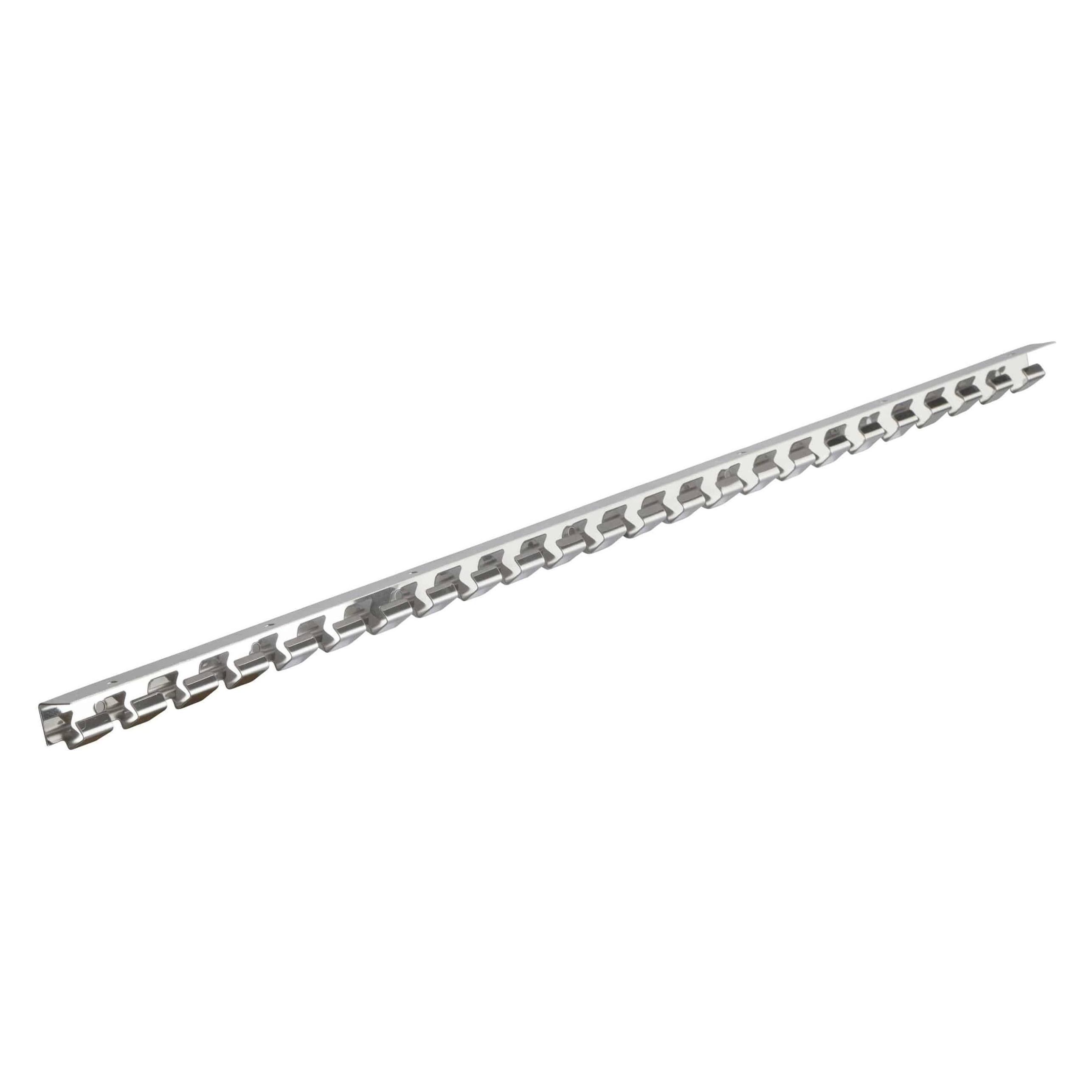 Kerbl Hakenleiste 100cm Edelstahl für PVC-Vorhang (291157)